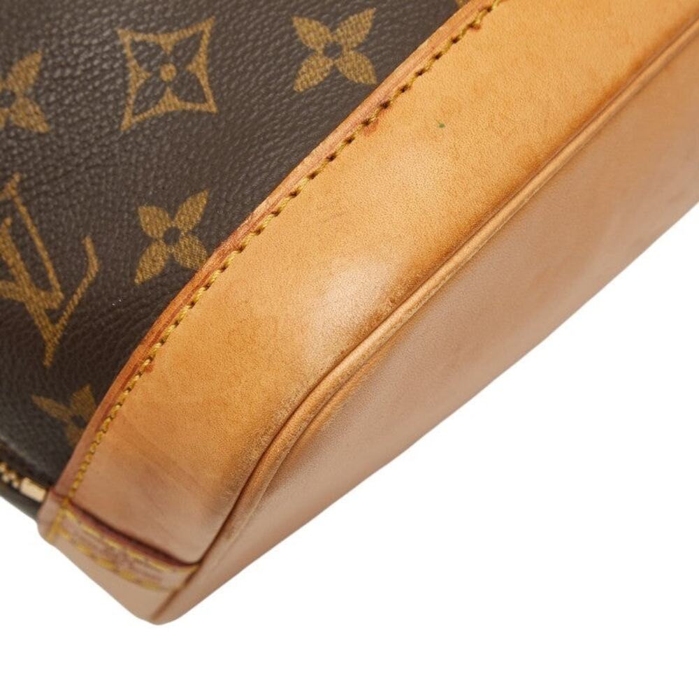 Louis Vuitton Monogram Alma PM Handbag Brown - Picture 15 of 16